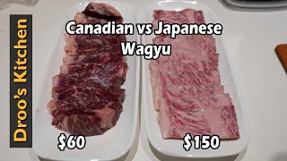 Beef Heaven Canadian Brant Lake Vs Japanese A5 Wagyu