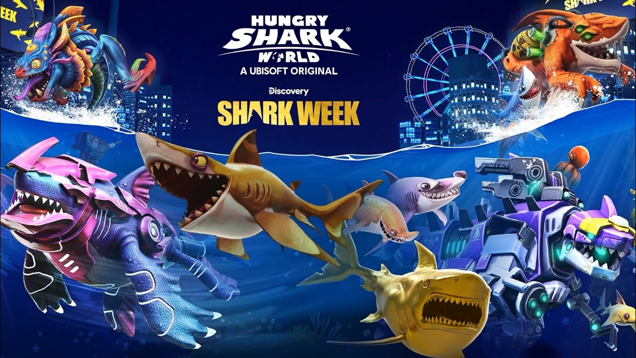 Hungry shark world arctic ocean! Hungry shark - YouTube