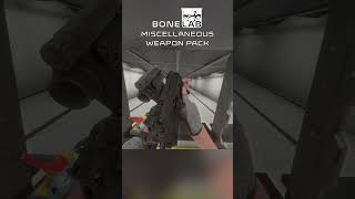 Bonelab Weapon Mod Showcase #shorts - MP7A1 (Miscellaneous Weapon Pack)