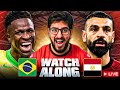 BRAZIL VS EGYPT LIVE STREAM WATCHALONG!