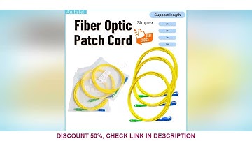 10pcs SC/APC-SC/UPC Optical Fiber Patch Cord Cable Simplex FTTH SM Single-mode 1m/2m/3m/5m/10m Fiber