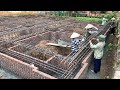Technical Construction Of Reinforced Concrete Foundation Beams Using Traditional Concrete Mixers