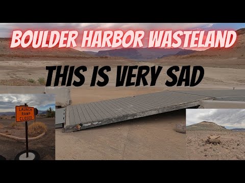 Lake Mead water level  | Boulder Harbor WASTELAND! | This is so sad