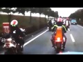 ホーク84メガホン高回転コール旧車会！音職人！バブ！②