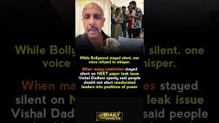 While Bollywood Stayed Silent, Vishal Dadlani Speaks Out on NEET Paper Leak!