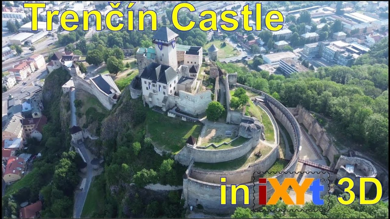 Trenčín Castle, western Slovakia in iXYt 3D relax video for VR