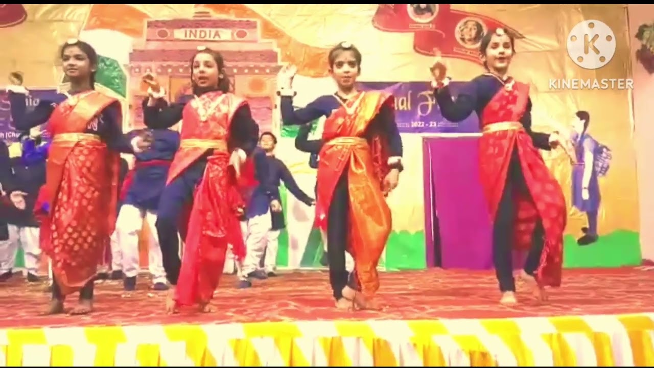 RDS Public School Sujangarh annual function Guru brahma song dance