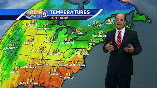 Watch: Cooling trend continues