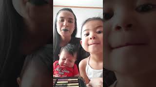 Funny mom vs daughter lipstick challenge