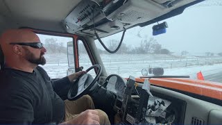 Plow drivers work 12 hour days amid continuous snowfall