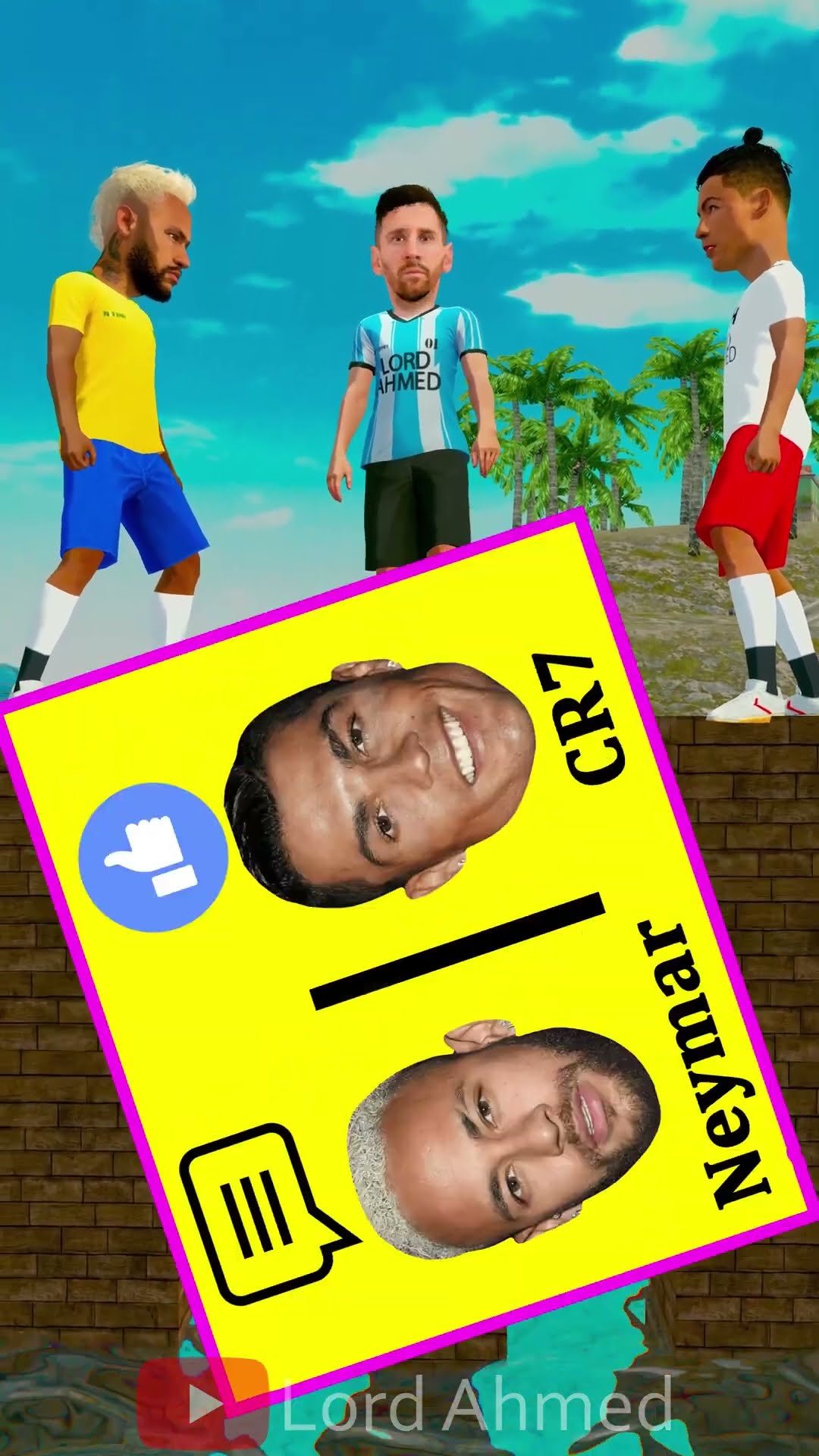Messi Choose Neymar Or Ronaldo #shorts