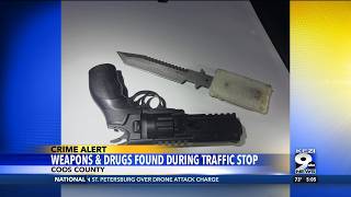Weapons and Drugs Found During Traffic Stop
