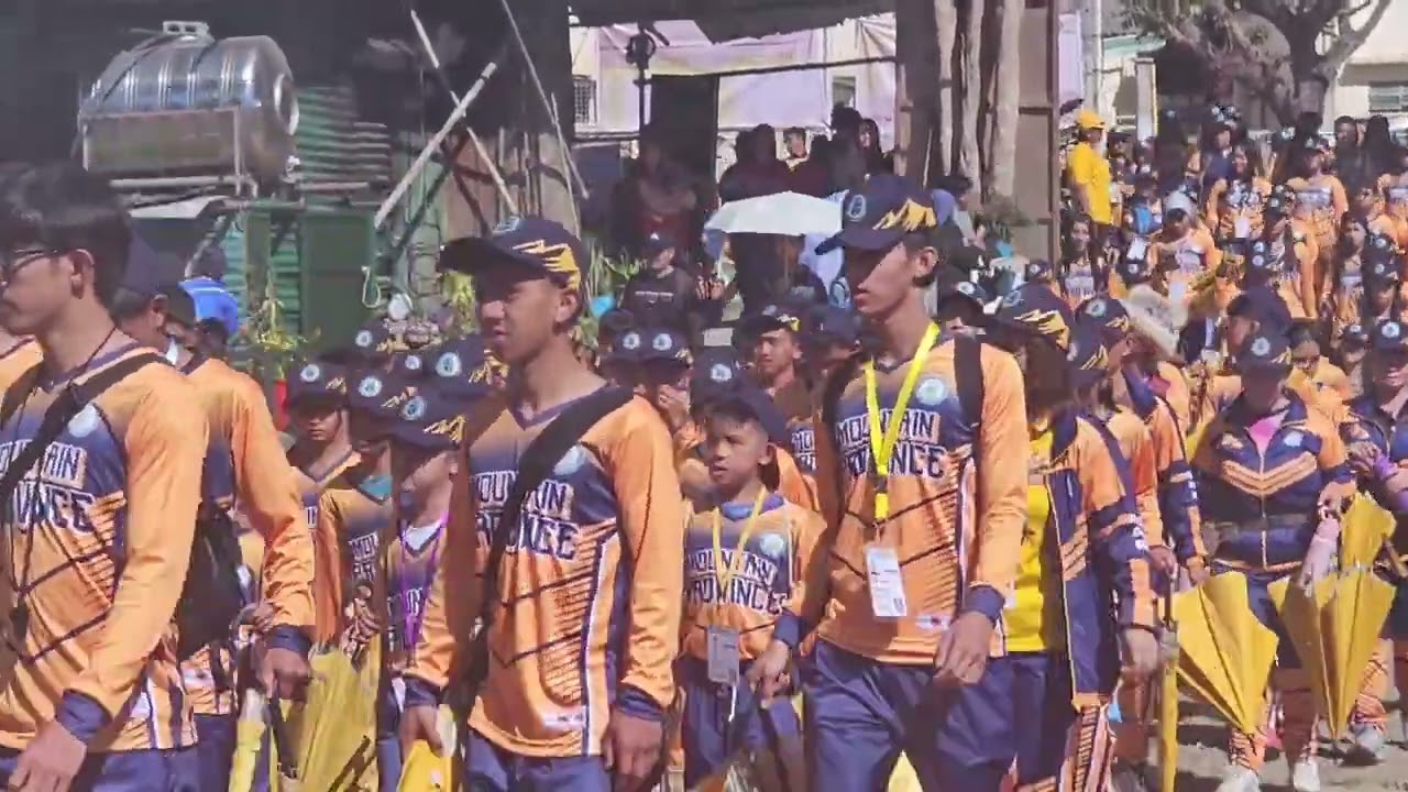 Делегации из различных провинций и городов, входящих в состав Кордильеры.