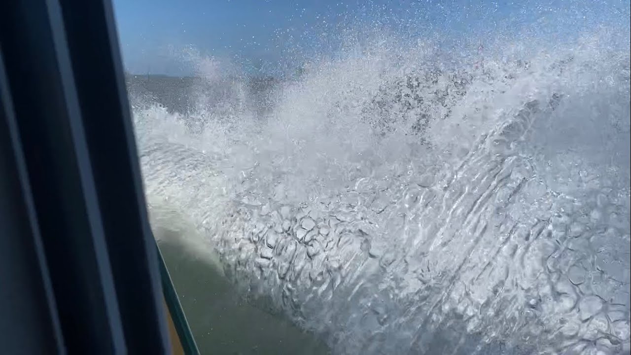 Stockton Ferry Rough Seas