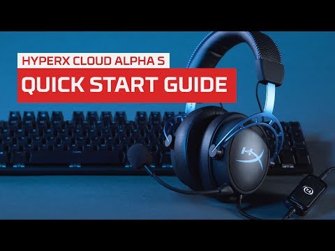 HyperX Cloud Alpha S - Quick Start Guide