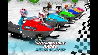 Snowmobile Racer – Multiplayer Addictive Racing screenshot 1