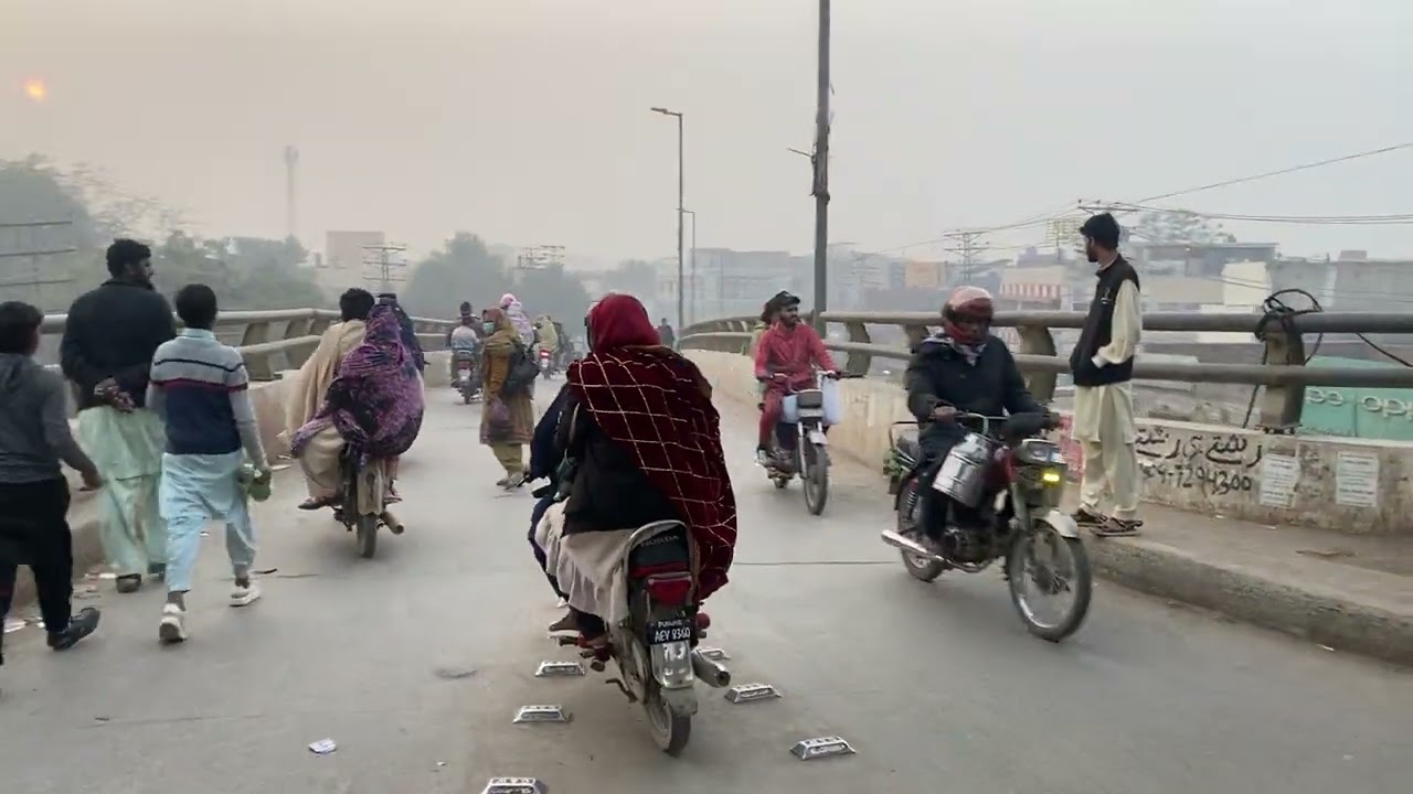 Shanghai fly over # Bikes# Feroz pur road