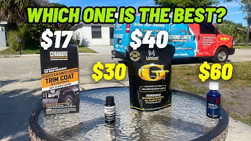 The Best Plastic Trim Restorer in 2024 - Detailing Beyond Limits