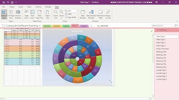 ON-01-07 — Use Tables, Spreadsheets, and Visio Diagrams in Microsoft OneNote