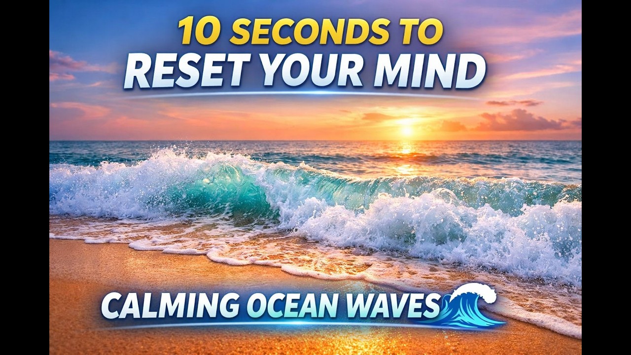 Ocean Wave Loop 🌊 | 10 Seconds of Pure Calm