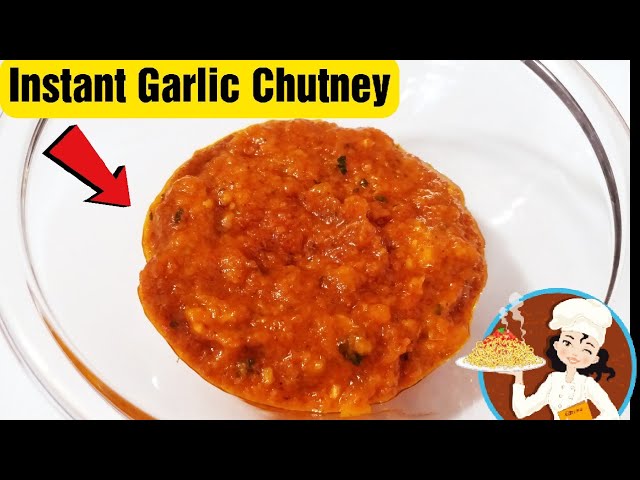 Instant Garlic Chutney - Idly Dosa Chutney - பூண்டு சட்னி - Poondu Chutney | Food Tamil - Samayal & Vlogs