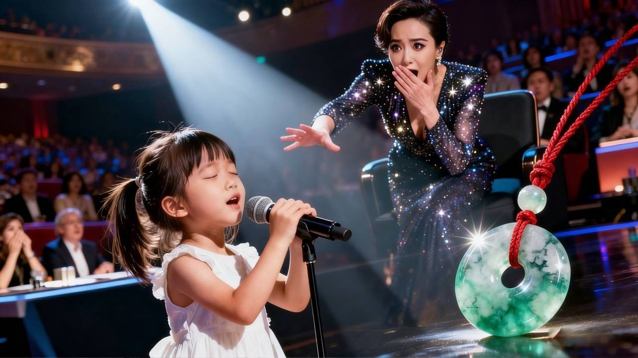 6歲女童为了凑齐父亲医药费在街頭唱歌，樂壇天后听到后當場失控！原來找了6年的女兒，從未離開……