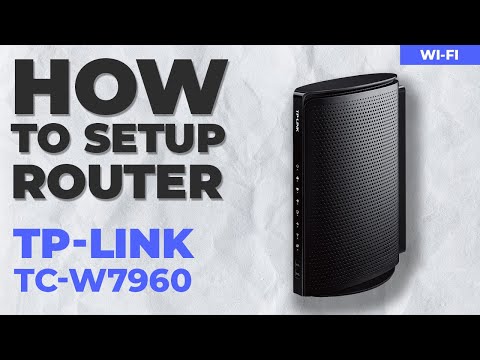 ✅ How to Setup TP-Link TC-W7960