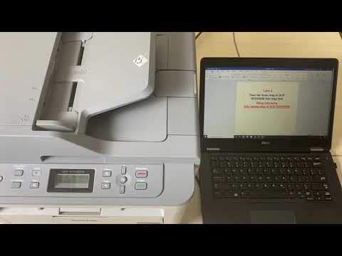 Video Cách Scan 4: Scan máy in DCP-B7535DW trên máy tính... - youtube
