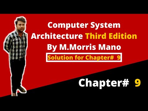 computer system architecture morris mano lecture notes(chapter#9)