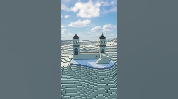 Minecraft Easy Sand Castle🏰 #minecraft