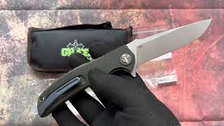 Knife Soft Overkill, VG10 steel, mikarta black, replica by Green Thorn. screenshot 5