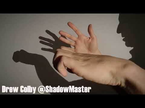Cartoon Dog Hand Shadow Tutorial