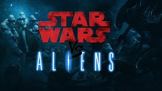 Star wars vs Aliens - Штурмовики против Чужого