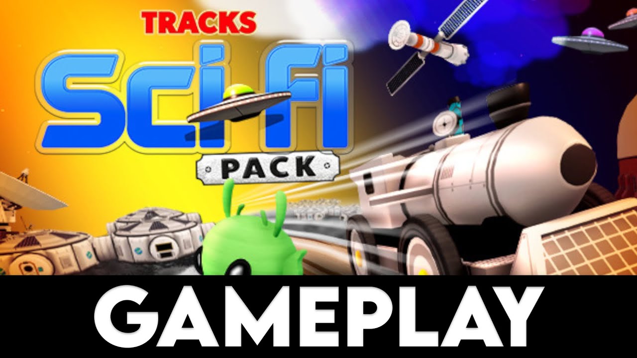 TRACKS THE TRAIN SET GAME SCIFI PACK Gameplay [4K PC ULTRA] YouTube