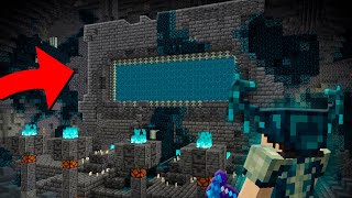 COMO LIGAR O PORTAL da DEEP DARK no MINECRAFT 1.21 #04