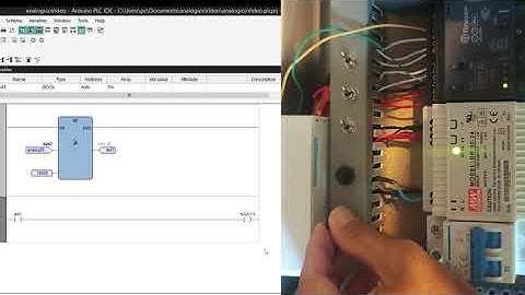 PLC OPTA y PLC IDE de Arduino: 6. Lectura Analógica en lenguaje de contactos (Ladder)