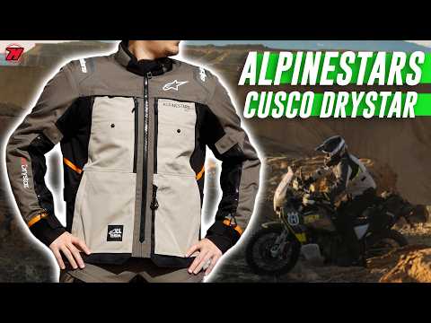Review chaqueta de moto ALPINESTARS CUSCO Drystar : RESISTENTE, LIGERA Y POLIVALENTE ⛰️