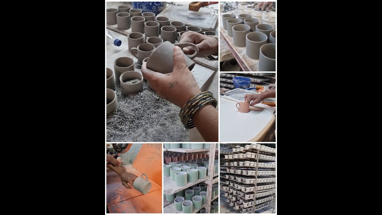 How Tea Cup Is Made In Factory 😲🇮🇳