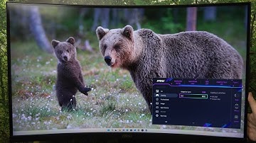 How to Enable/Disable DSC on MSI MAG 321CUP
