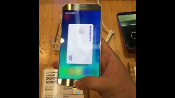Samsung Pay Demonstrated