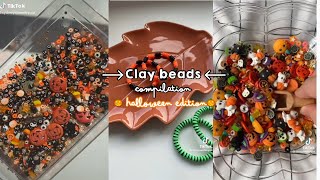 Clay beads compilation! ||  Halloween edition  ||