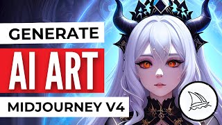 How to Generate an AI Art for Beginners Using Midjourney V4 - Easy!