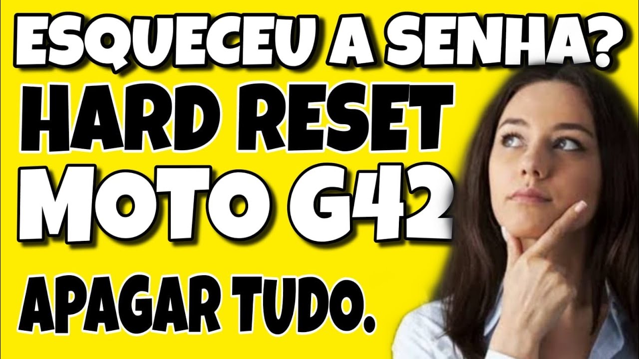 Como formatar o Motorola Moto G42 - Hard Reset #hardreset #motog42 #mo