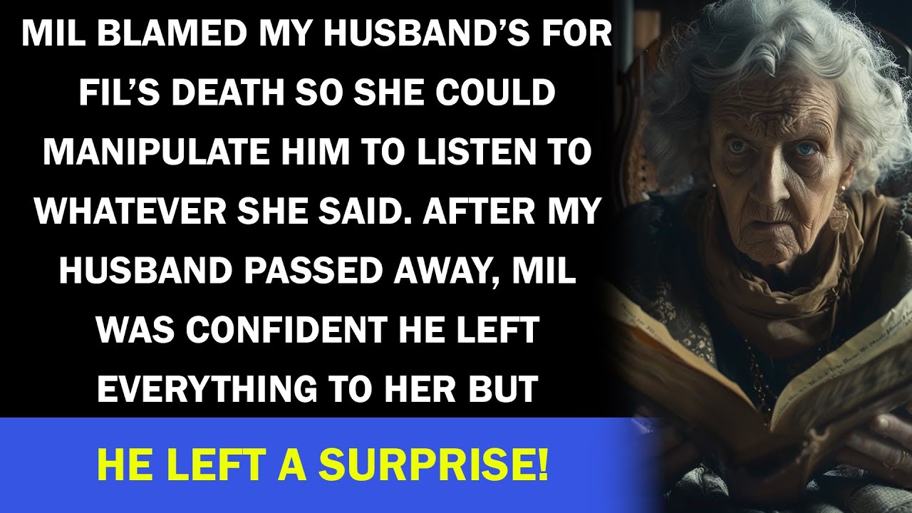 MIL blamed my husband for his dad’s death to draw him to her side but ...