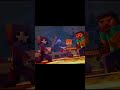 Minecraft Herobrine Vs Steve War  part 3 😀 #minecraft #trendingshorts #vrialshort #herobrine
