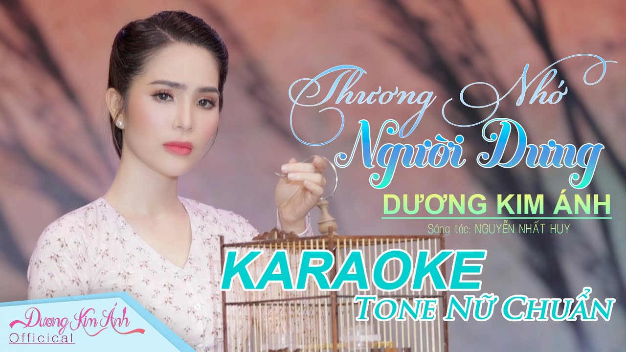 [KARAOKE] Thương Nhớ Người Dưng - Dương Kim Ánh | Tone Nữ - Beat Chuẩn