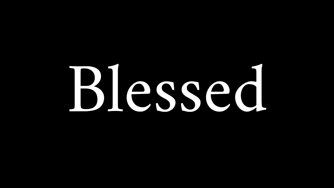 How to Pronounce Blessed (English Word)