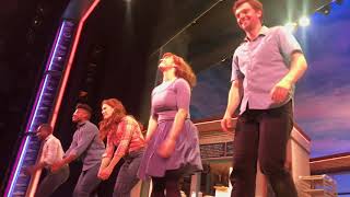 Jeremy Jordan’s last Waitress curtain call