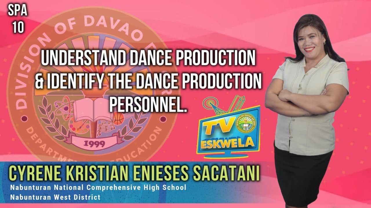 SPA 10 Dance Production and Dance Production Personnel YouTube