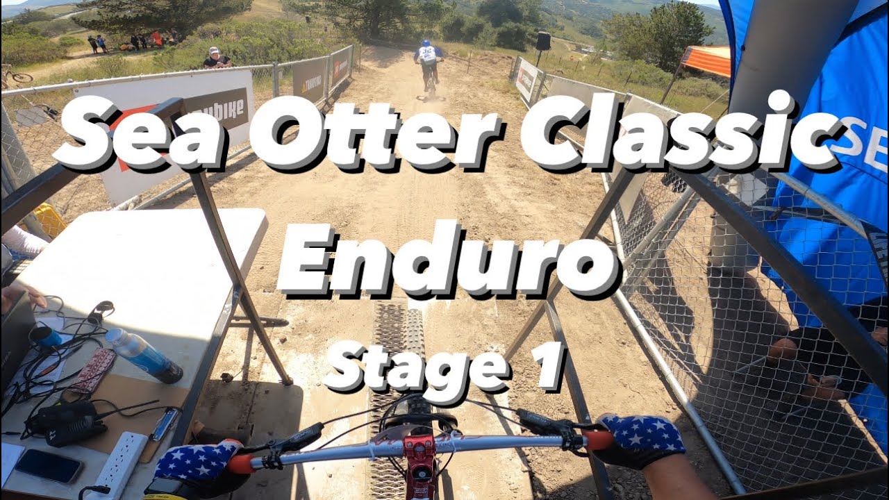 2022 Sea Otter Classic Enduro ⎜Stage 1: Downhill Course ⎜& Crash 💀